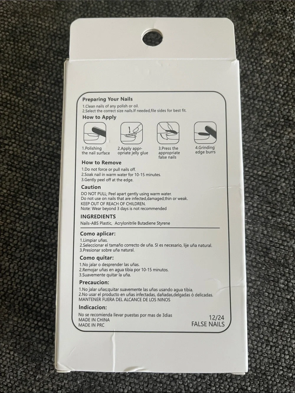 Toenail Press-ons